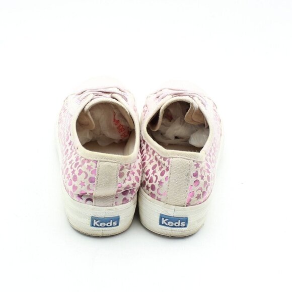 Keds Pink Metallic Moon and Stars Low Top Sneakers - Picture 7 of 11